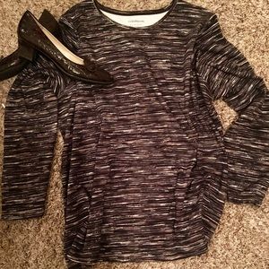 Croft&Barrow Plus Size Classic Tee 3/4 Sleeve 2X